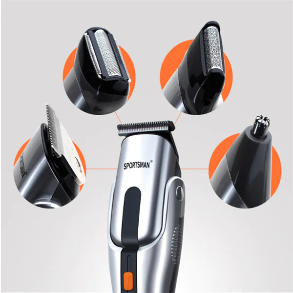 5-in-1 Rechargeable Electric Hair Clipper for Home Use